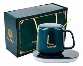 ☕ Taza con Calentador Eléctrico