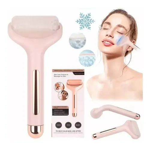 ❄️ Rodillo de Hielo Facial Masajeador