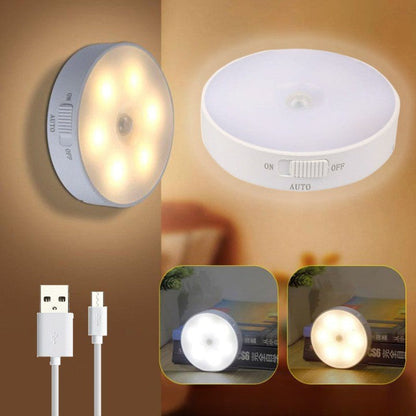 LUZ LED SENSOR DE MOVIMIENTO PACK POR 3