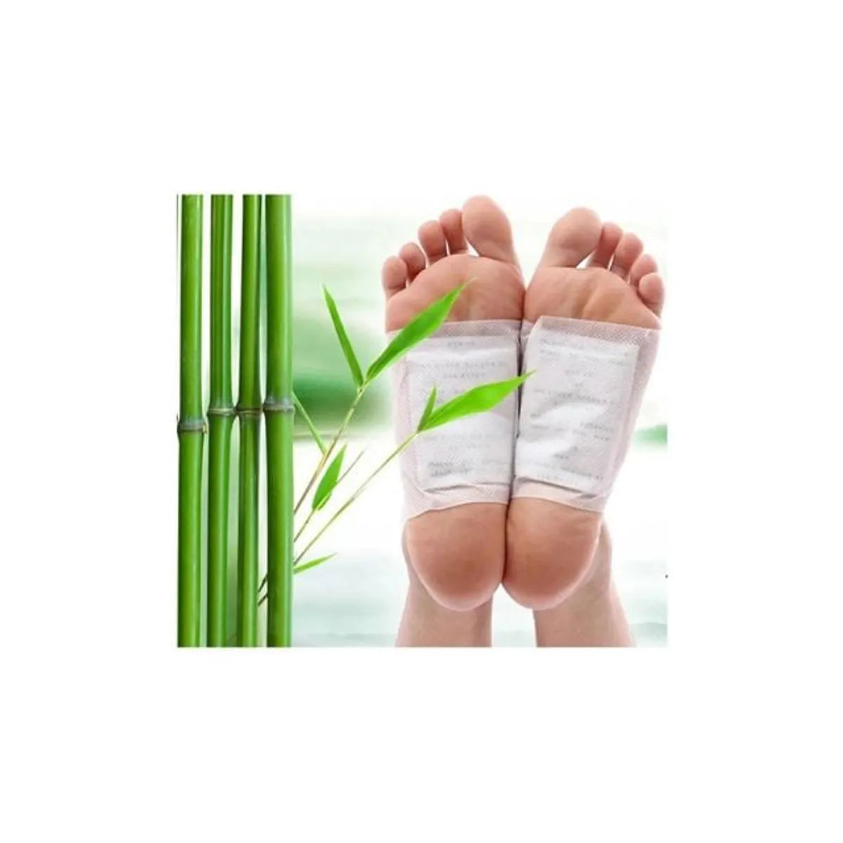 🌿 Parches Detox para Pies – Pack 10 Unidades (5 Pares) ✨